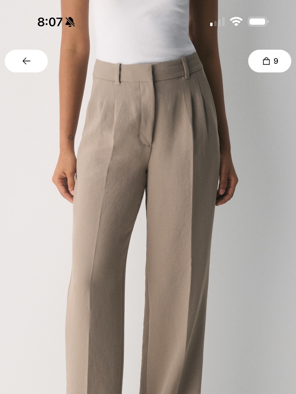 aritzia the effortless pant